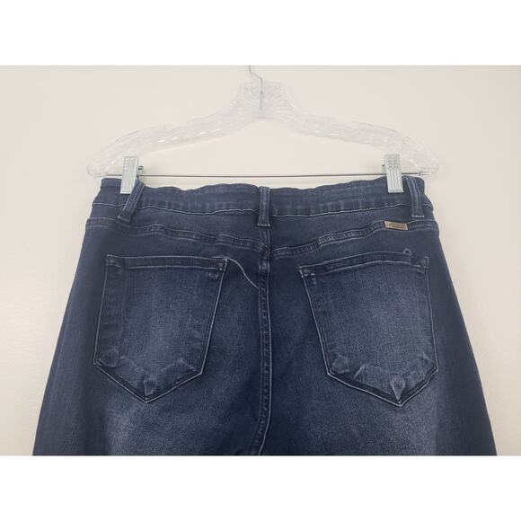 KanCan Jeans Womens Size 13/30 Tall Flare Stretch Denim Preppy Cowgirls KC6102D - Picture 7 of 13